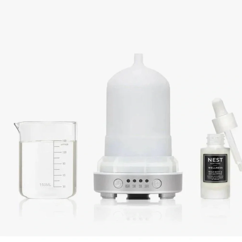 $98 NEST Wellness Mist Diffuser Set - White